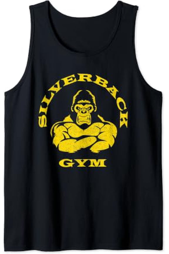 Silverback Gorilla Gym Powerlifting Strongman Tank Top Size S-3XL
