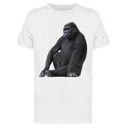 Silverback Gorilla T-Shirt Men -Image by Shutterstock, Male Small