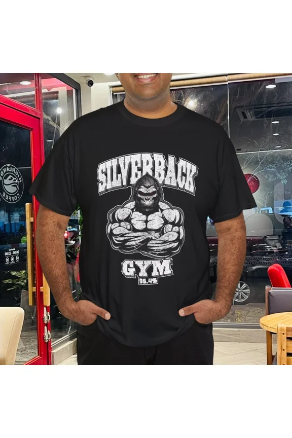 Silverback Gym Strength Apparel Bodybuilding Strongman Training Unisex T-Shirt up to size 5XL