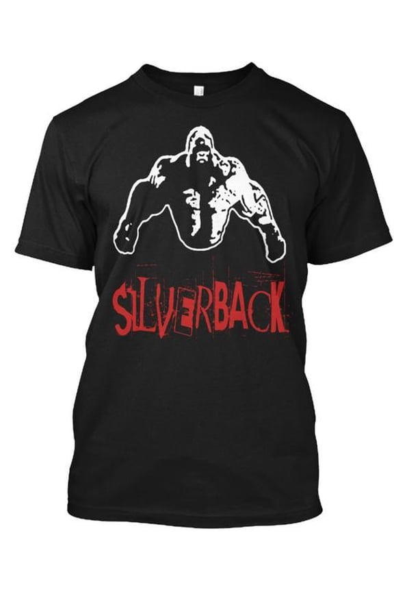 Silverback Gym Tee T-Shirt Made in the USA Size S to 5XL