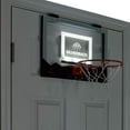 thumbnail image 1 of Silverback LED Light-Up Over the Door Mini Basketball Hoop - 18" - Includes Mini Basketball and Air Pump, 1 of 4