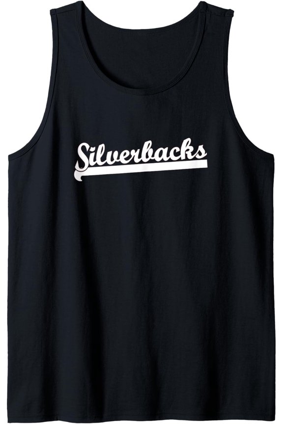 Silverbacks Soccer Football Hockey Lacrosse Basketball Team Tank Top Size S-3XL