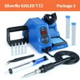 thumbnail image 1 of Silverflo 926LED-V Series Soldering Station Thermostatic Soldering Iron Station Welding Rework Station with Sleep Mode, 1 of 10