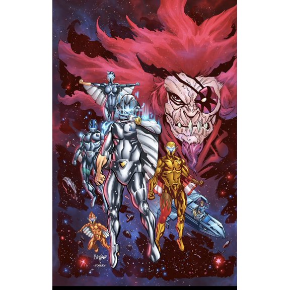 Silverhawks #1 JAF Exclusive SIGNED Campana Cover Dynamite Comic Book 2025