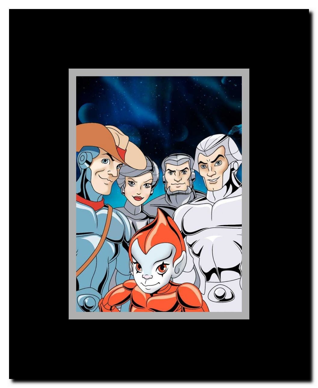 Silverhawks Framed Movie Poster