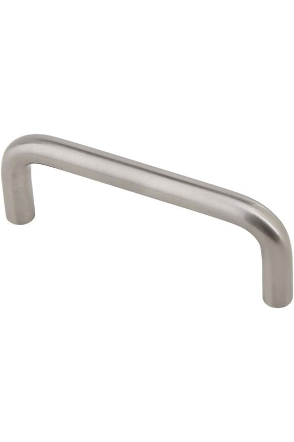 Silverline 6 Pack 3 Inch Cabinet Handles, Brushed Satin Nickel, Pulls Hardware for Kitchen Cabinets Cupboard Drawer Pulls P5101-BSN