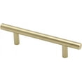 thumbnail image 1 of Silverline Cabinet Drawer Door Handles 3.75"(96mm) Hole Center, Gold, Solid, for Kitchen Bathroom (6), 1 of 4