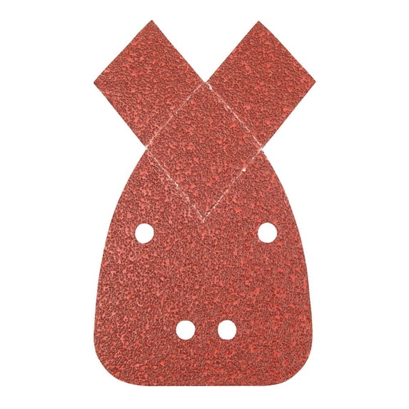 Silverline - Hook & Loop Detail Sander Sheets with 2 Tips 140mm 10pk - 40 Grit