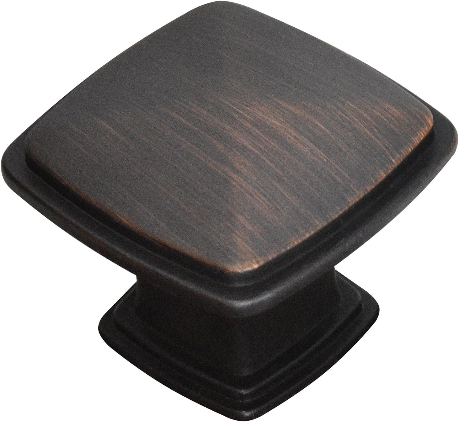 Silverline K2023-ORB Cabinet Hardware Knob 10 Pack 31L x 31W x 25H (mm) Oil Rubbed Bronze
