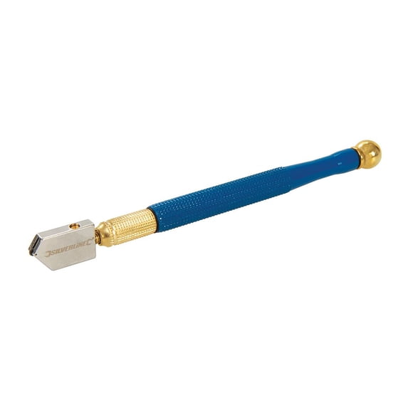 Silverline - Lubricated Alloy Body Glass Cutter - 175mm / 2-8mm