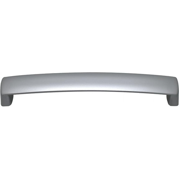 Silverline P0003 Silver Plastic Appliance Handle Modern Cabinet Hardware CC: 6-5/16" 10 Pack