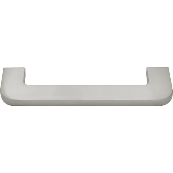 Silverline P2030 Rounded Corner Flat Modern Contemporary Drawer Handle Pull Cabinet Hardware CC: 5-1/16" 10 Pack
