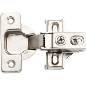 Silverline Quiet Soft Close Cabinet Door Hinges, Face Frame 3/4 Inch Overlay, with Built-in Dampers, Strong Heavy Duty Steel for Kitchen Bathroom, 6 Pack