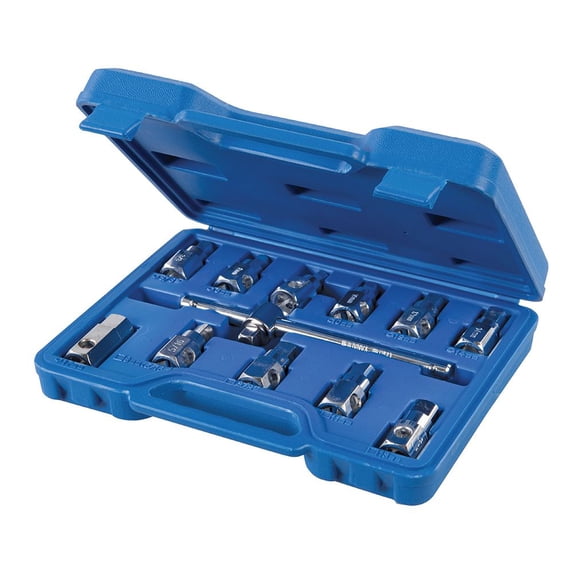 Silverline - Universal Drain Plug Key Set 12pce - 3/8" / 8 - 17mm