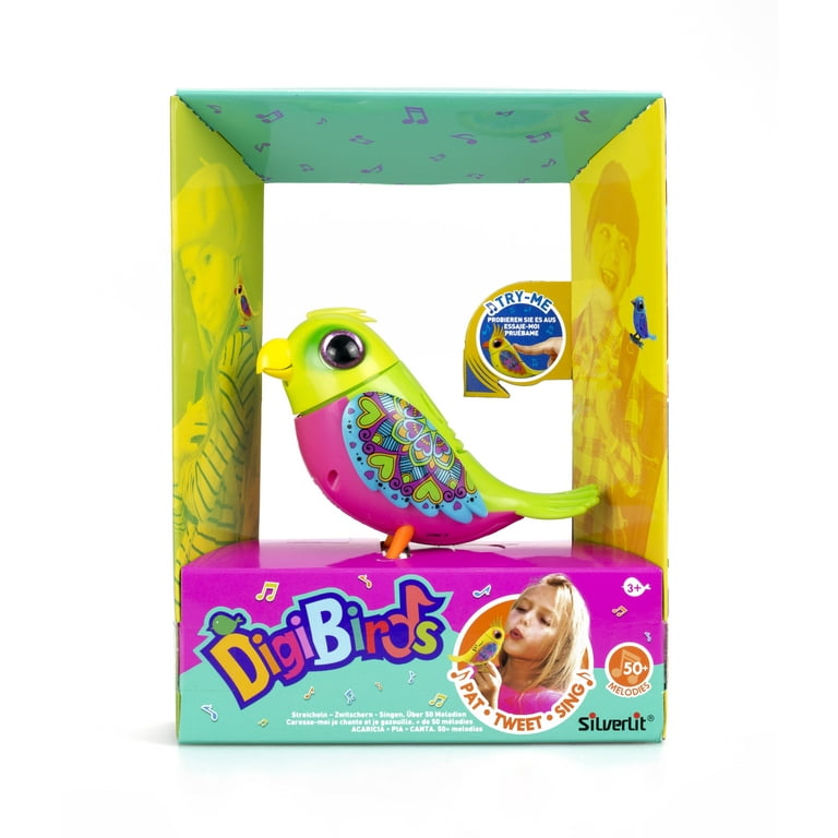 Silverlit Digibirds Love Bird, 10 x 4 x 9 cm, Pink, Multi-Colored Silverlit Digibirds Love Bird, 10 x 4 x 9 cm, Pink, Multi-Colored
