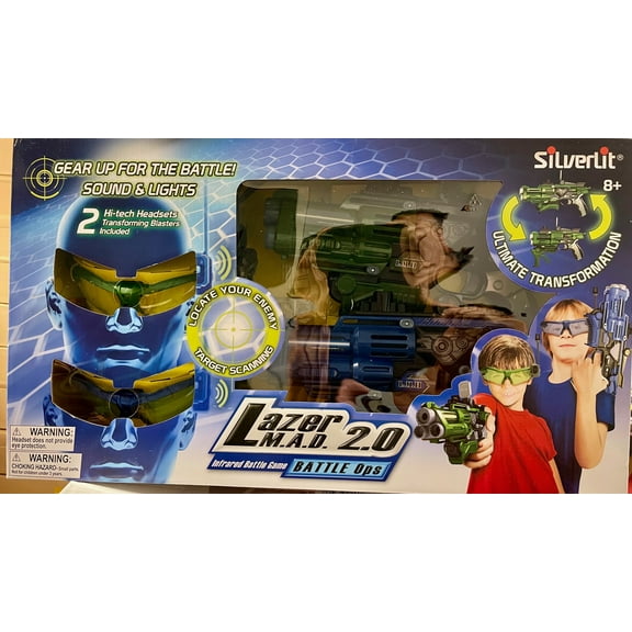 Silverlit Mad 2.0 Infrared Battle Game OPS Combo Play Set