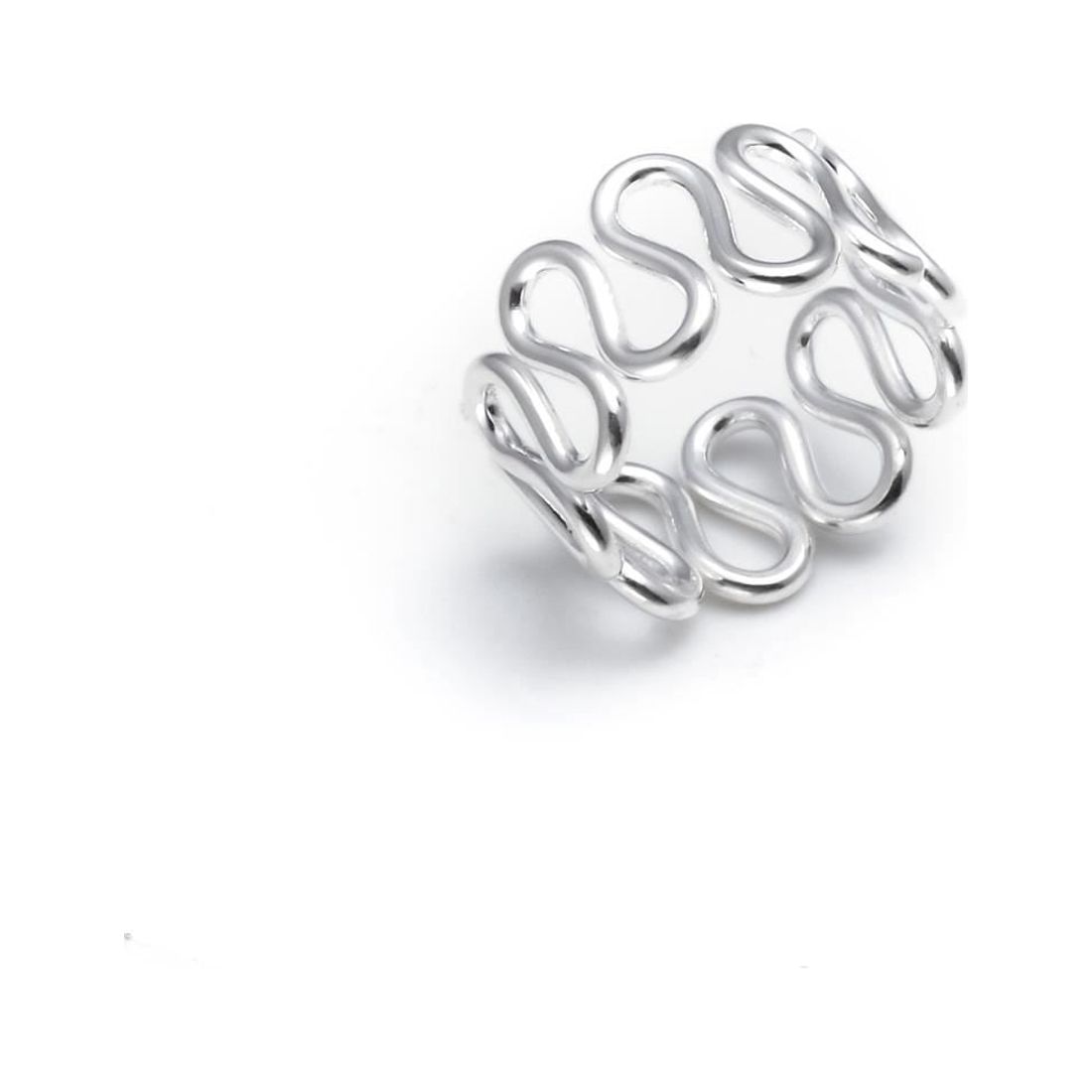 Silverly Zehenring 925 Sterling Silber - Schlangen Design Verstellbar