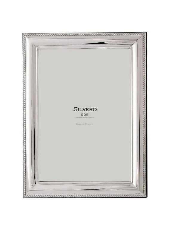 .925 Sterling Overlay Cord 5x7 Frame