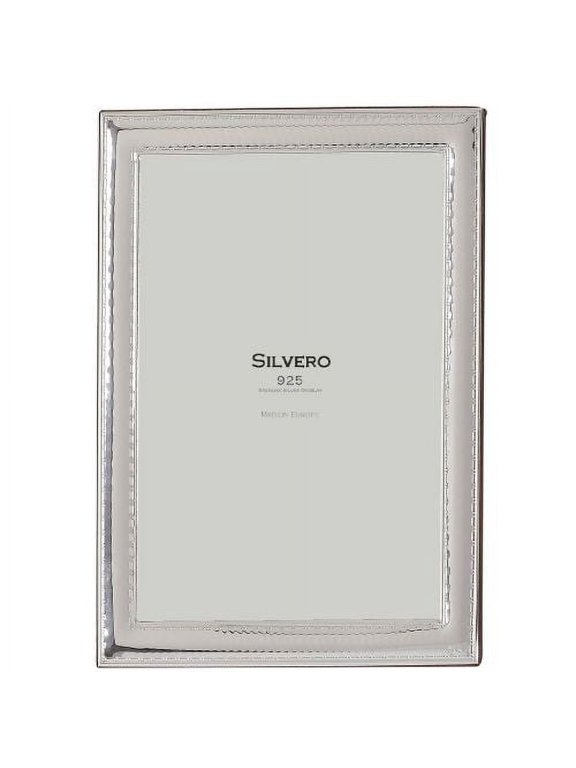 .925 Sterling Overlay Scroll 5x7 Frame