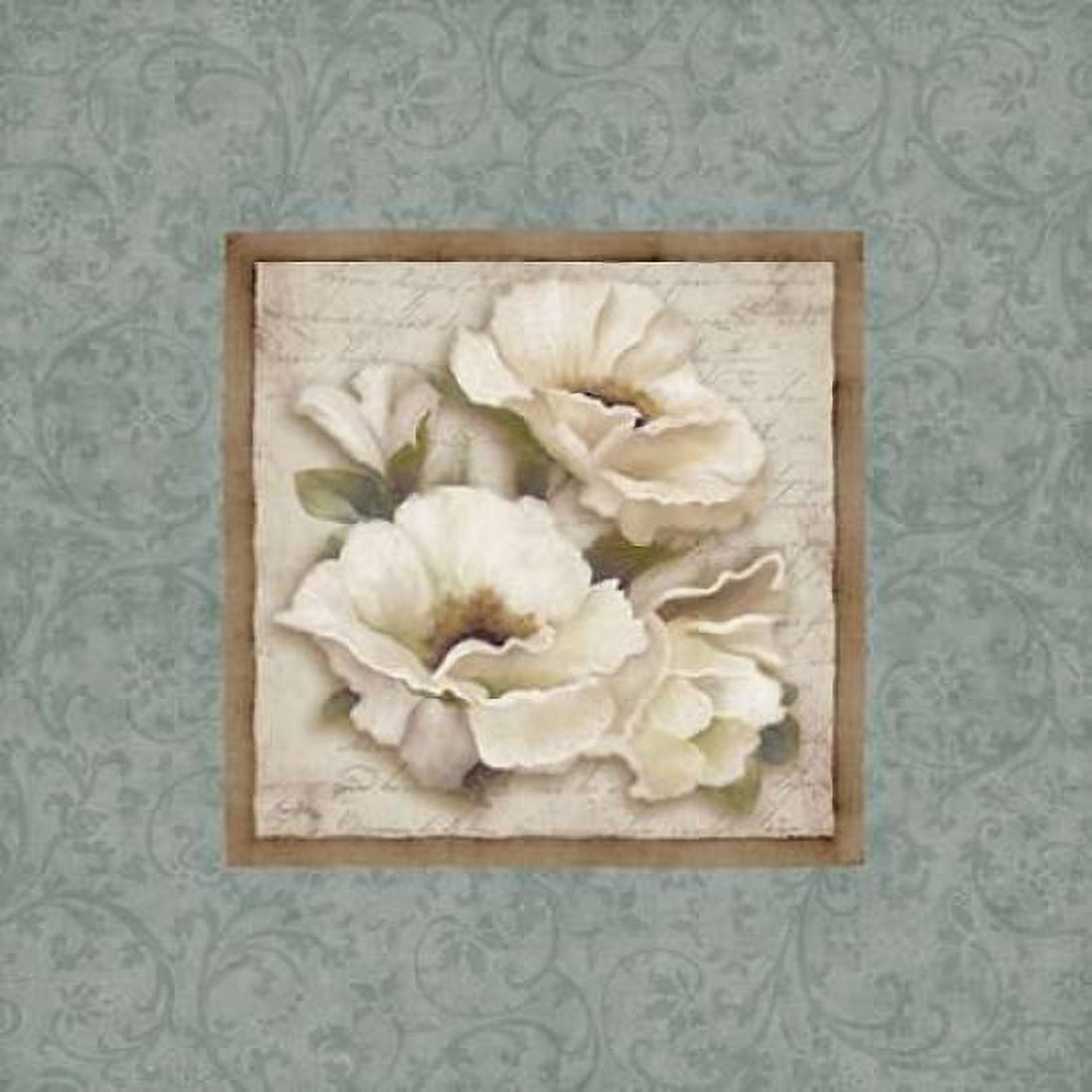 Silversage Flower II Canvas Art - Elizabeth Medley (24 x 24)