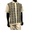 thumbnail image 1 of Silversilk Mens White Black Knit Front Style Walking Suit 8208, 1 of 1