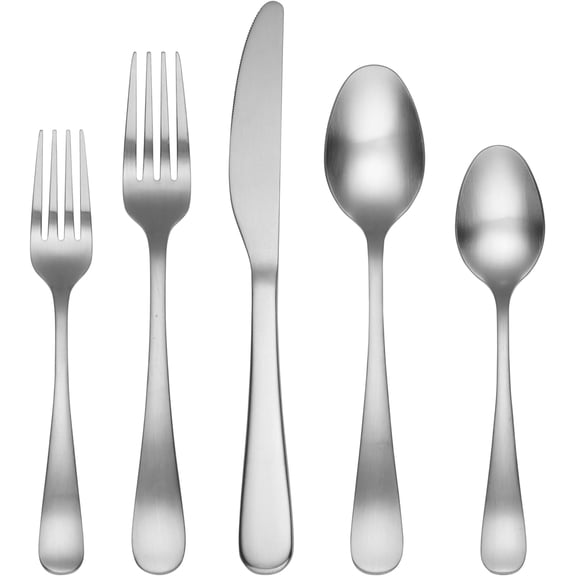 Silversmiths Rhiannon Satin 45-Piece Flatware Set