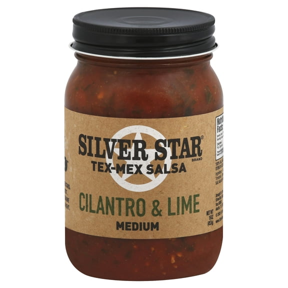 Silverstar Medium Cilantro Lime Salsa 16 oz (Pack Of 6)