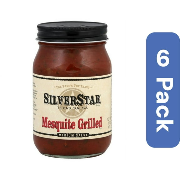 Silverstar Restaurant Style Medium Salsa 16 oz (Pack Of 6)