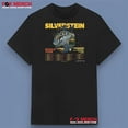 thumbnail image 1 of Silverstein Band North America World Tour 2025 Shirt, Unisex Short Sleeve T-shirt ,Black Color,Size M, 1 of 2