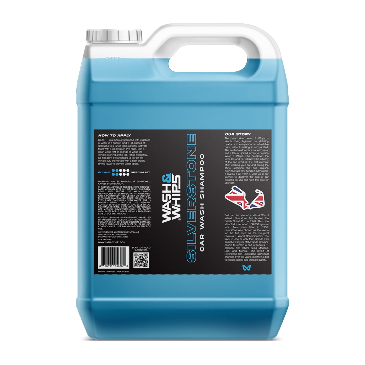 WASHWHIPS Silverstone Car Wash Shampoo