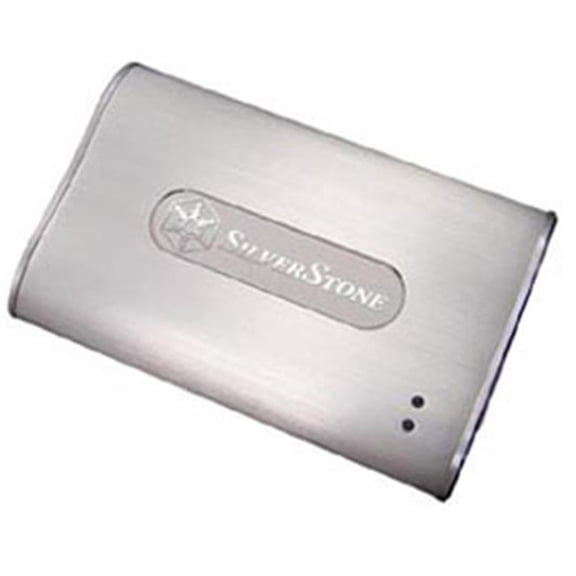 Silverstone Ms02S All-Aluminum 2.5-Inch Usb 2.0 External Hard Drive Enclosure Silver, Sst-Ms02S