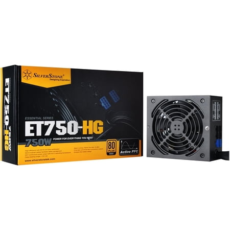 Silverstone PS-ET750-HG 750w Atx 80+ Gold Pfc Power Supply[semi-modular]