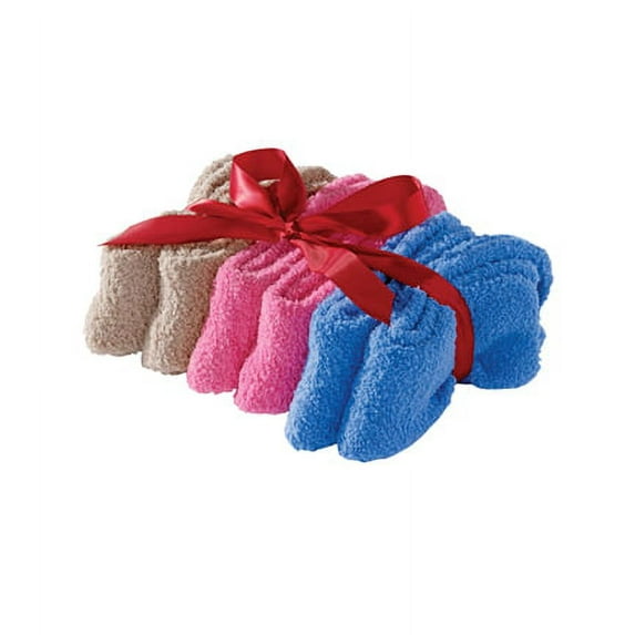 Silverts Men & Women Slipper 6-Pack Socks, One Size, Women'S Pack
