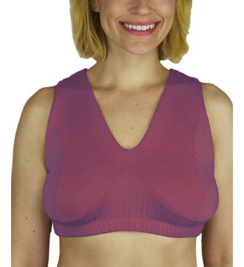 Silvert's Women Breastnest Essentials Bra, 3XL Plus Size, Creamy