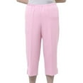 thumbnail image 1 of Silverts 233401404 Womens Adaptive Wheelchair Capri Pants, Pink - Extra Large, 1 of 1