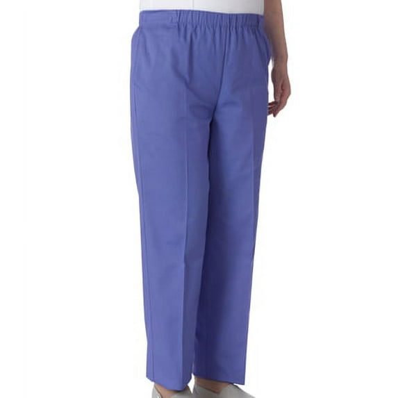 Silvert's Women Open Side Easy Touch Pant, 3XL Plus Size, Cobalt