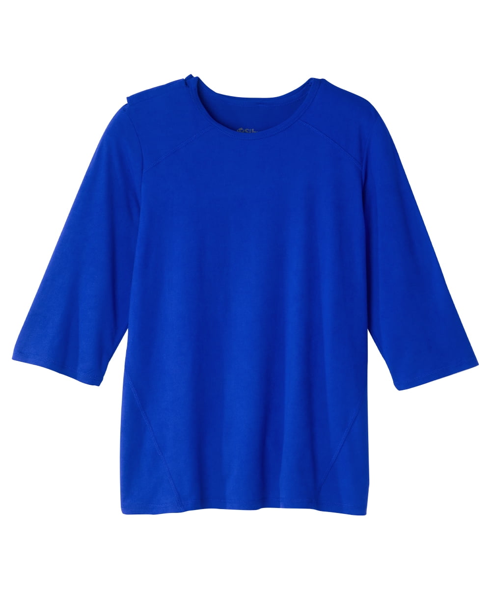 Adaptive Long Sleeved Shirt, For Women with Disabilities