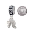 thumbnail image 1 of Silvertone 3-D Fortune Cookie 10K Run She Believed She Could Charm Beads (Set of 2), 1 of 1