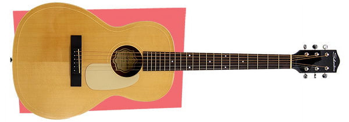 Silvertone parlor acoustic guitar deals