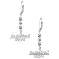 thumbnail image 1 of Silvertone Basketball Mom Crystal Madison Leverback Earrings, 1 of 2