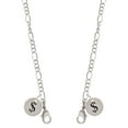 thumbnail image 1 of Silvertone Disc 1/2'' - Symbol - Dollar Sign - $ - Silvertone Face Mask Necklace, 1 of 2