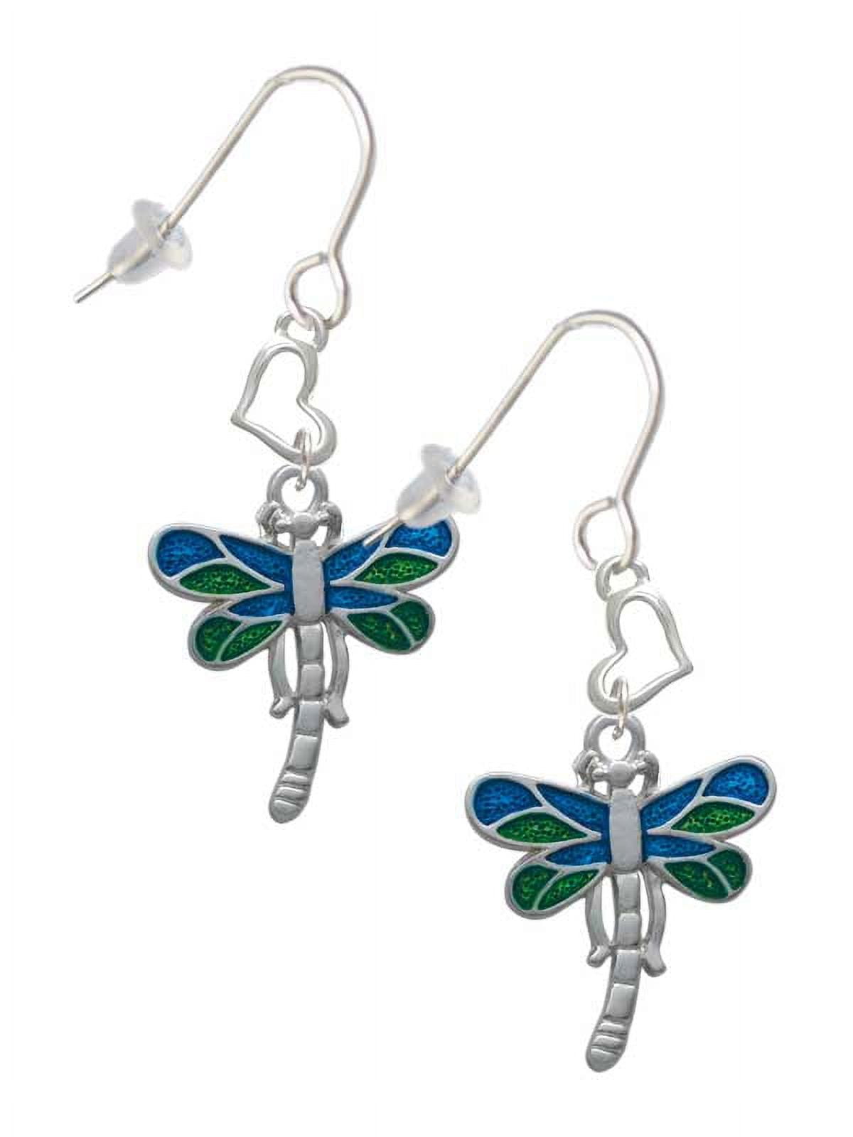 Green/Blue Dragonfly Earrings Green/Blue Dragonfly Earrings