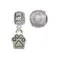 thumbnail image 1 of Silvertone Mini Paw 13.1 Half Marathon Run She Believed She Could Charm Beads (Set of 2), 1 of 1