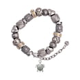 thumbnail image 1 of Silvertone Sea Turtle Silver Tone Christian Bead Bracelet, 1 of 4