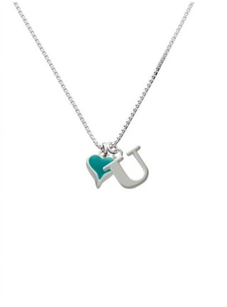 Long outlet teal necklace