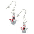 thumbnail image 1 of Silvertone Snowman with Red Scarf YYY, 1 of 1