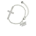 thumbnail image 1 of Silvertone Soccer Mom - I Set You Apart - Cross Bracelet, 1 of 1