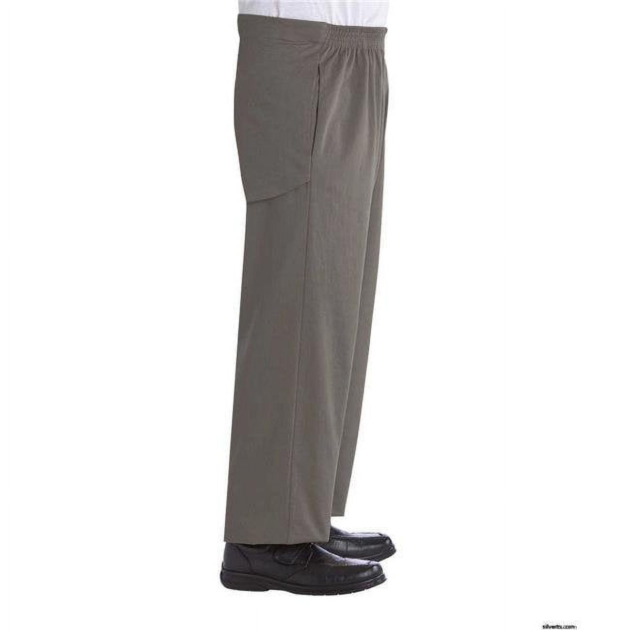 Men's Elastic Waist Pants For Seniors or the Disabled - Silverts