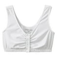 thumbnail image 1 of Silverts White Adaptive Front Closure Bra 2X-Large, 1 of 4