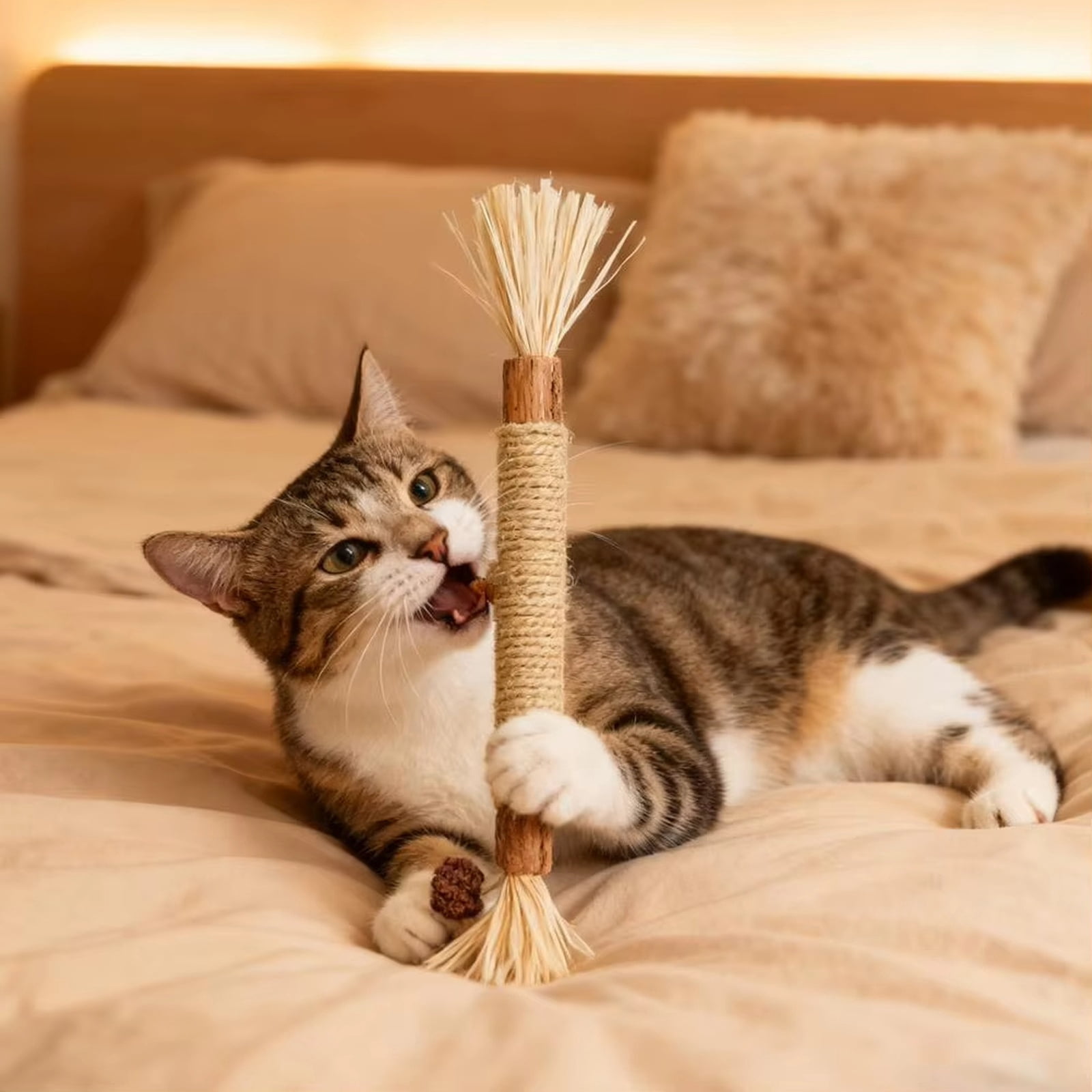 View of Silvervine Sticks for Cats 5 Pack - Natural Catnip Alternative Chew ...